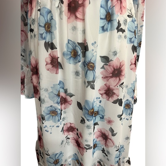 NWT Sunny Spirit Floral Boho Midi Dress - Size Small - Picture 8 of 12